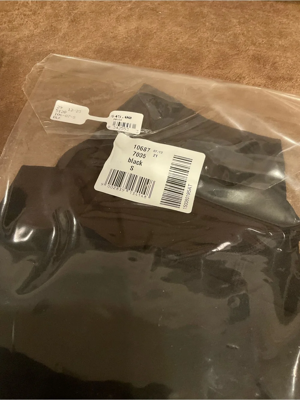 Wolford Velvet Luxe 50 Tights Black - S